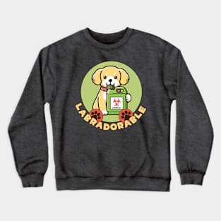 Chemistry puppy Crewneck Sweatshirt